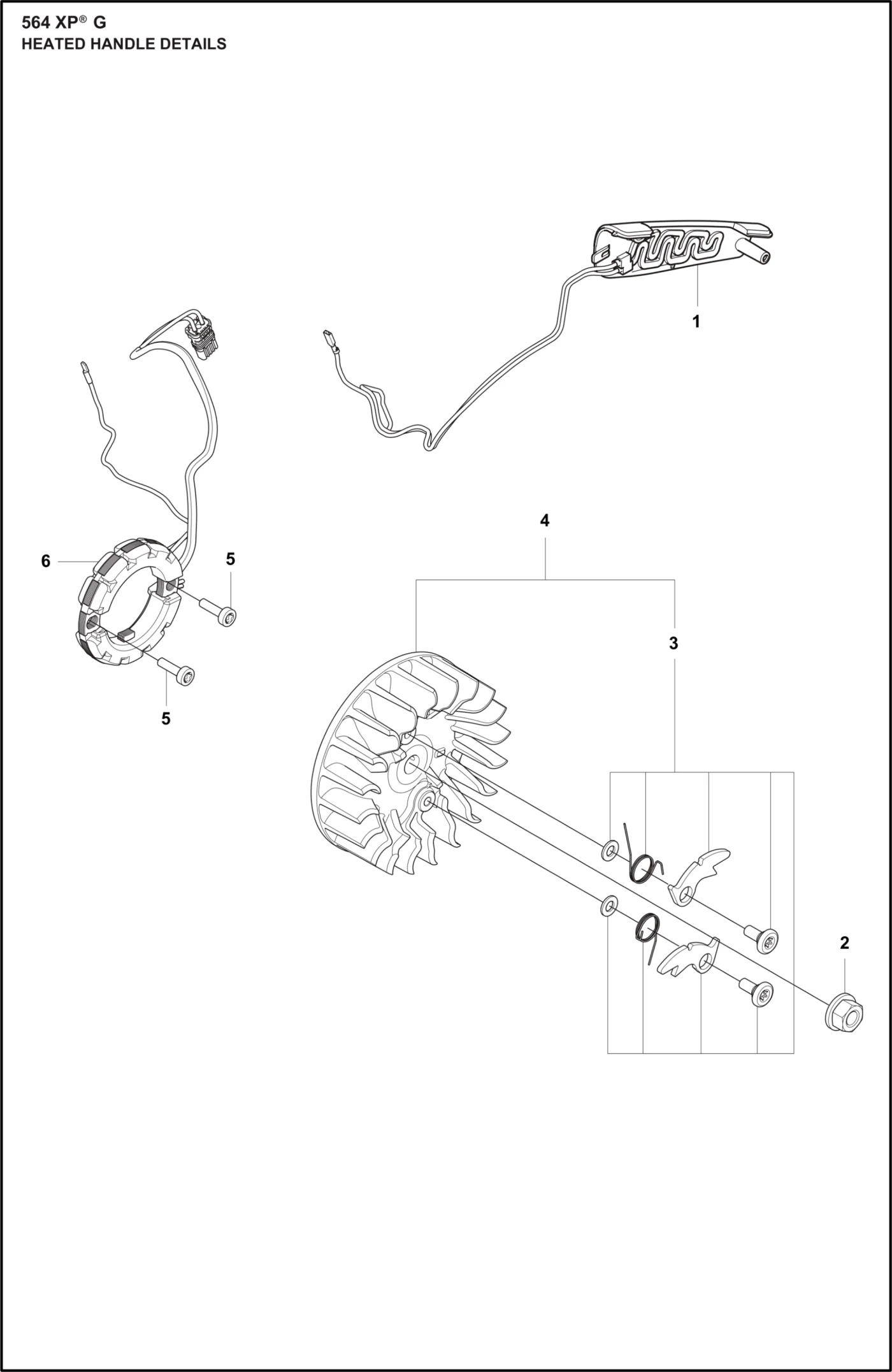 HEATED HANDLE DETAILS