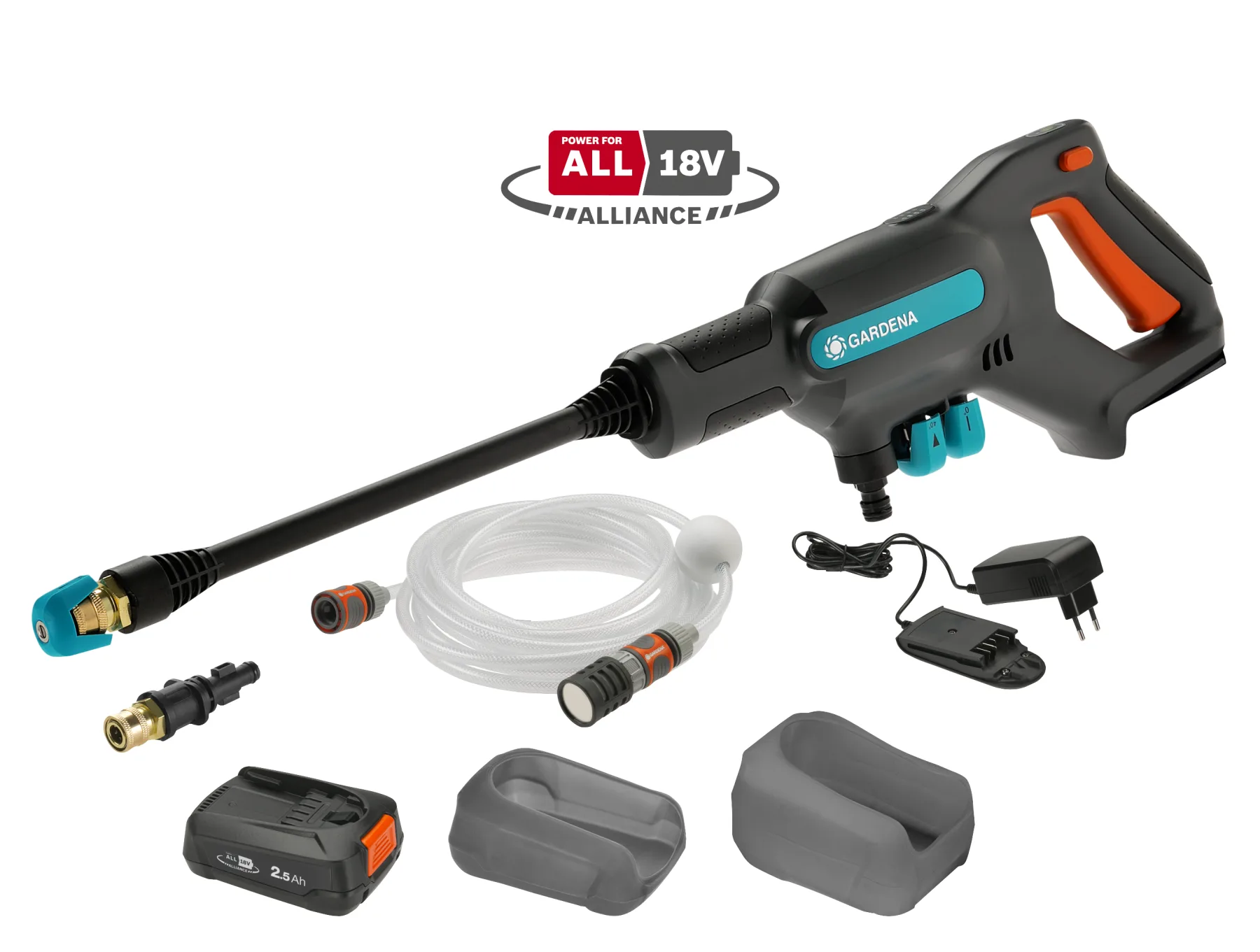 Akumulátorový středotlaký čistič AquaClean 24/18V P4A set