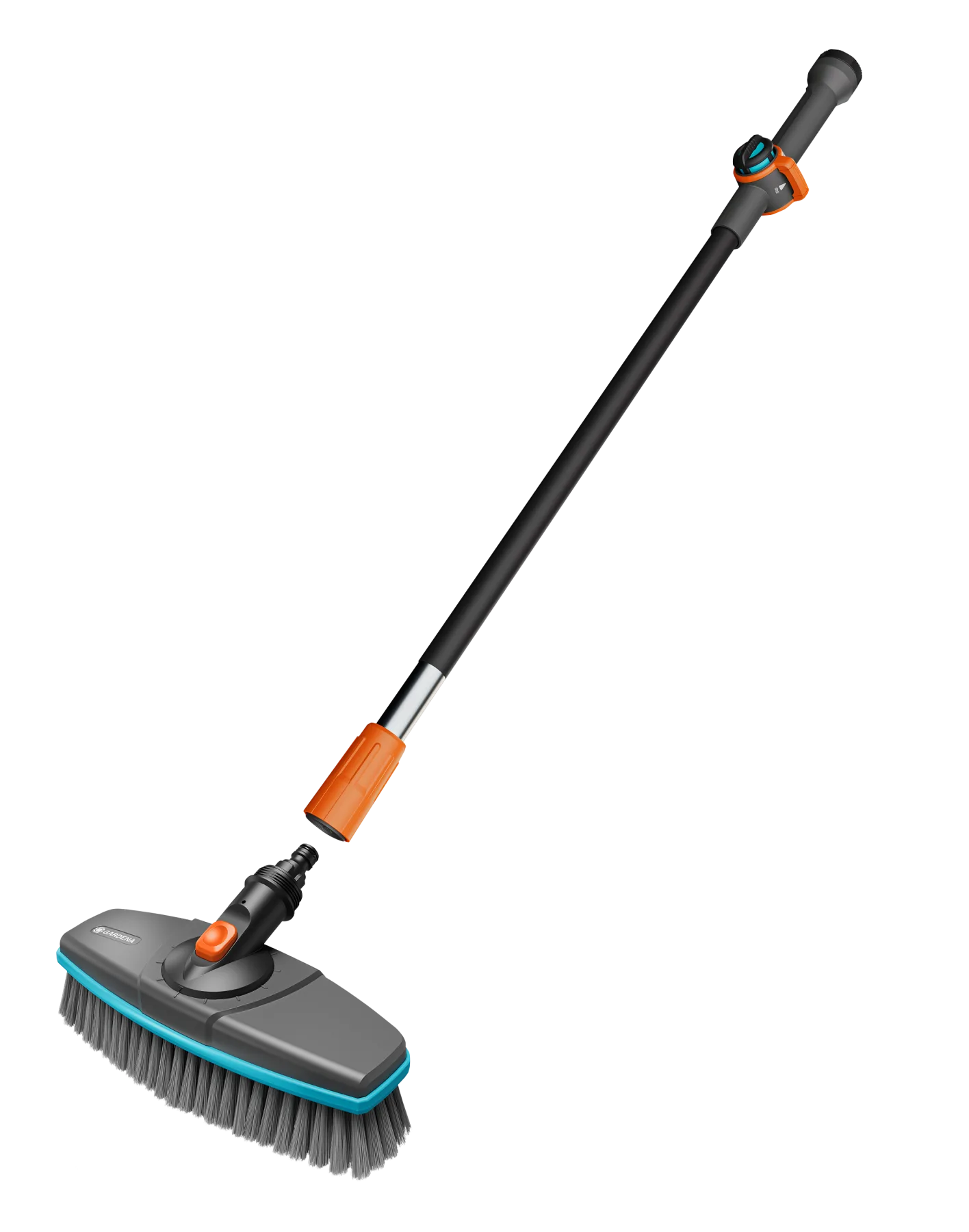 Cleansystem mycí kartáč měkký s násadou – sada