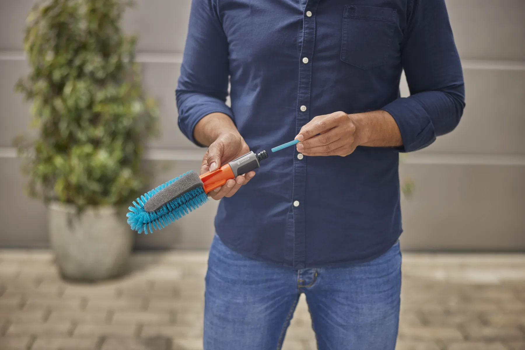 Cleansystem Sada na mytí jízdních kol, hadicí a mýdlovou tyčí