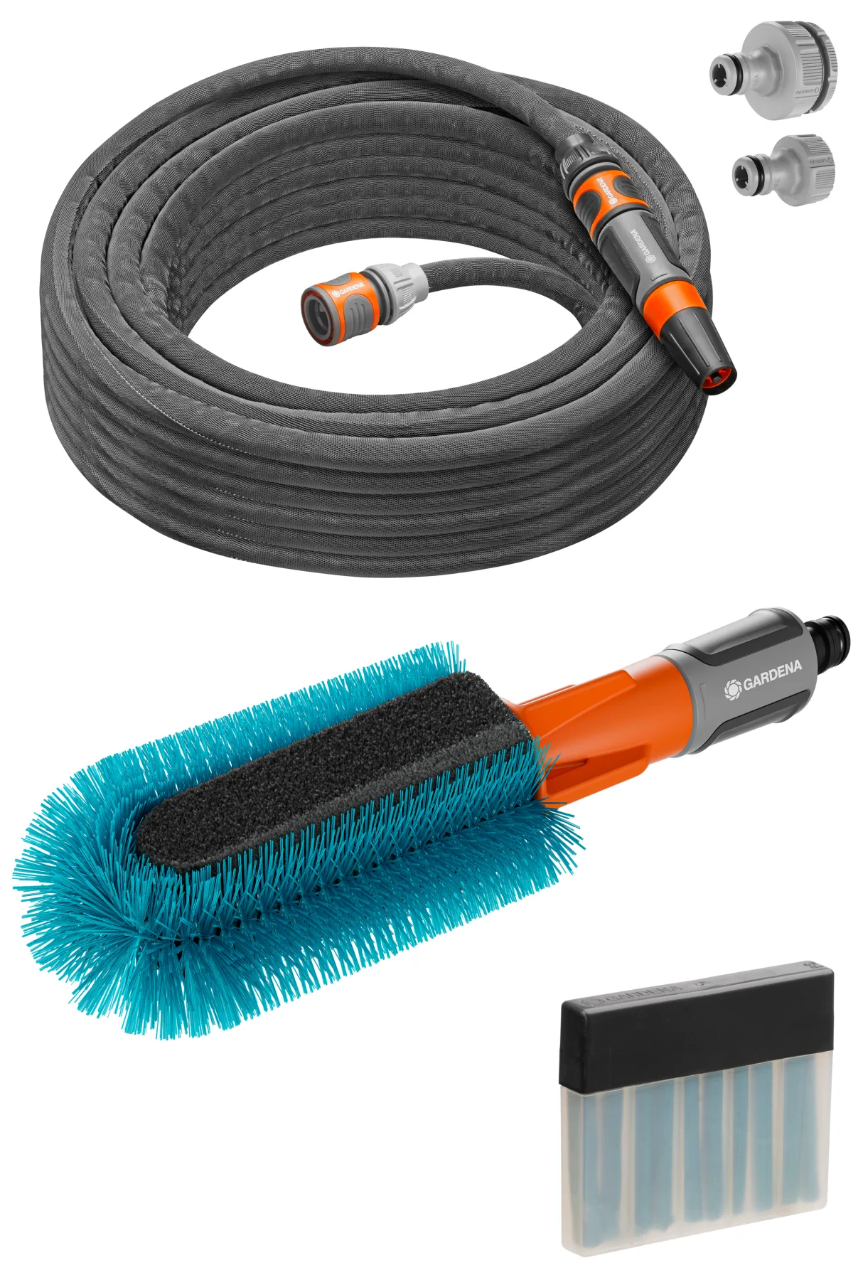 Cleansystem Sada na mytí jízdních kol, hadicí a mýdlovou tyčí