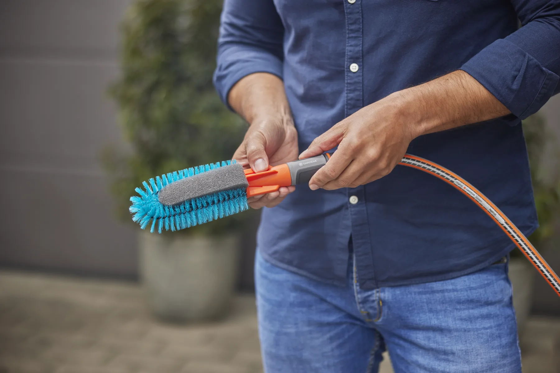 Cleansystem Sada na mytí jízdních kol, hadicí a mýdlovou tyčí