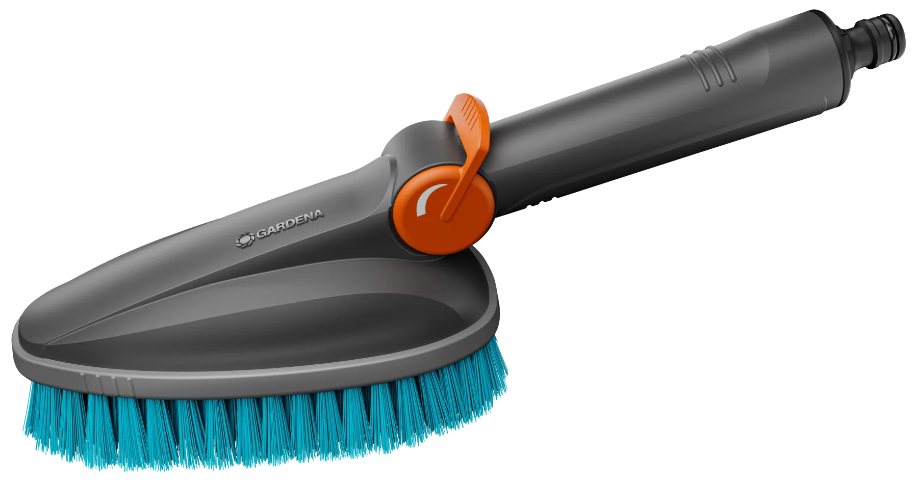 Cleansystem ruční kartáč M tvrdý, s přípojkou na hadici