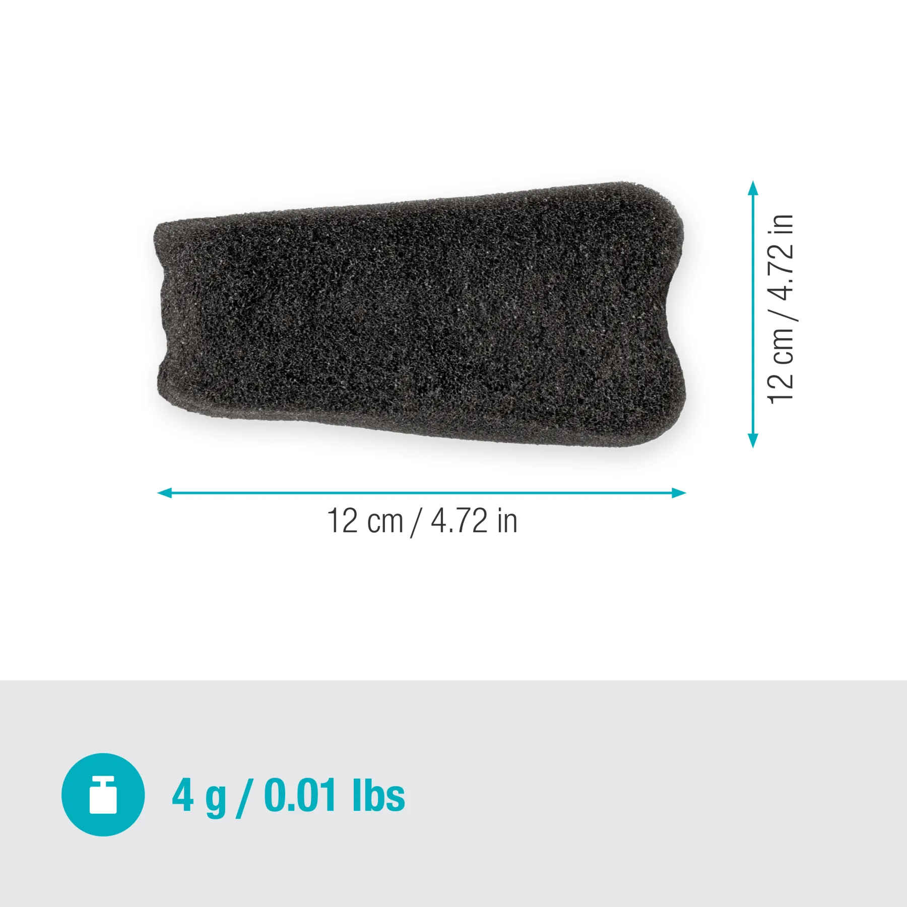 Cleansystem houbička, náhradní díl pro kartáč na kola Cleansystem 18848