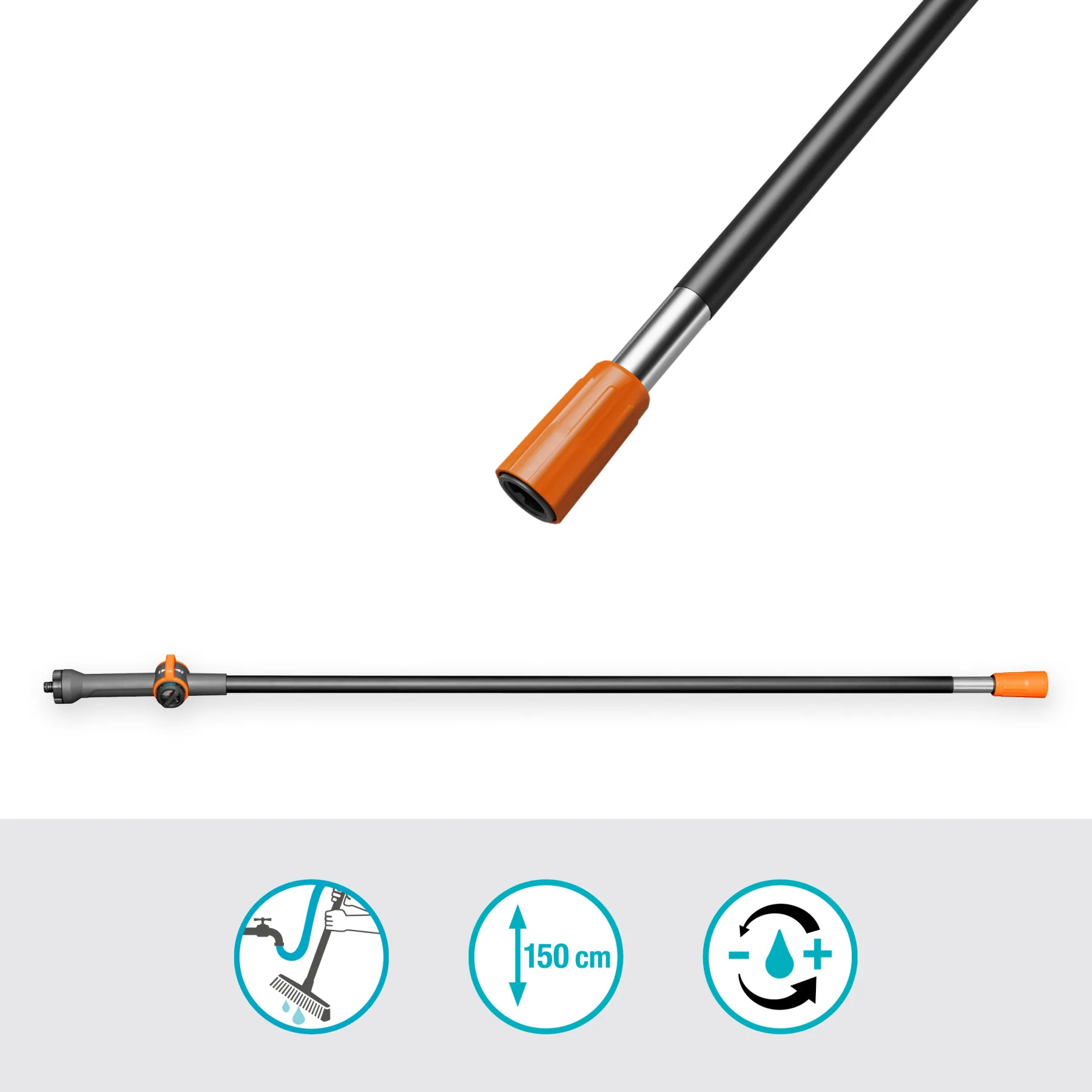 Cleansystem násada M, vodní, čištění větších ploch