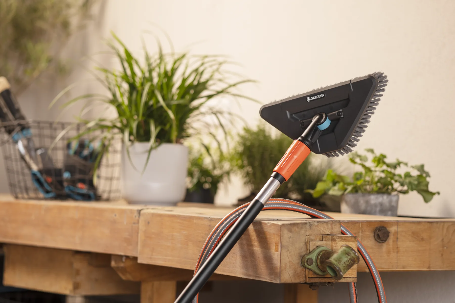 Cleansystem ruční kartáč měkký flex, kartáč na větší, citlivé povrchy