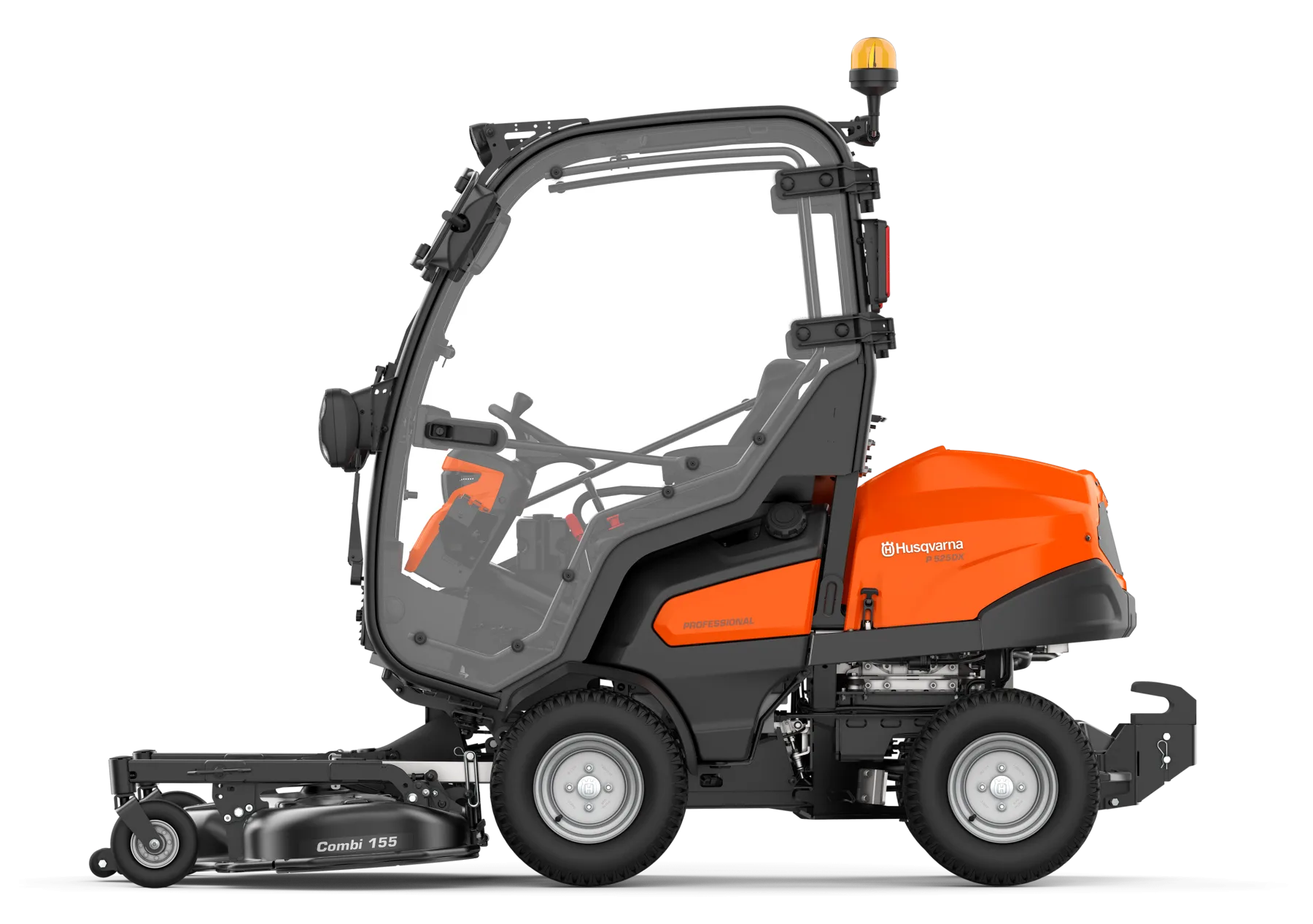 HUSQVARNA P 525DX s kabinou (bez žac. ústrojí)