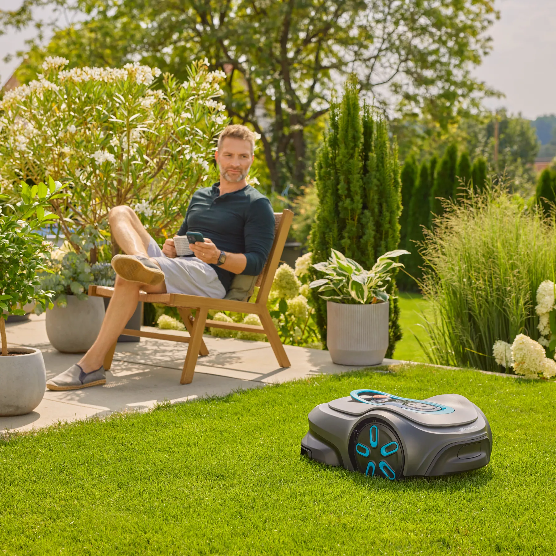 Smart SILENO pro 600 m², robotic lawn mower
