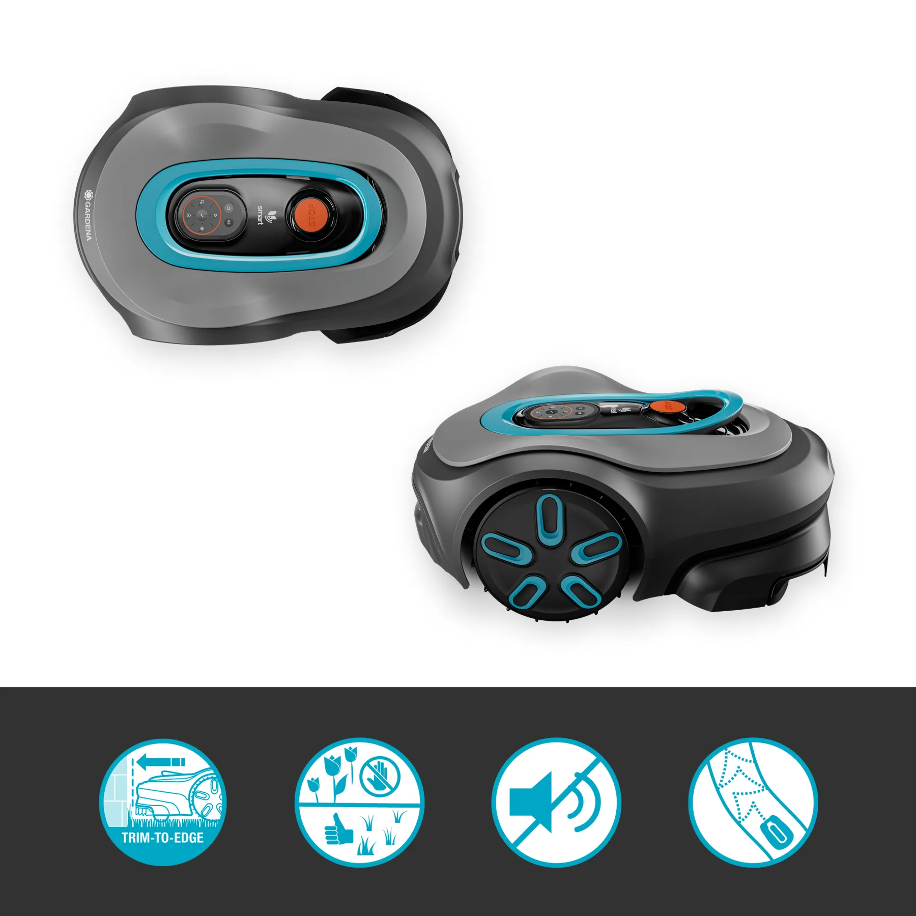 Smart SILENO pro 600 m², robotic lawn mower