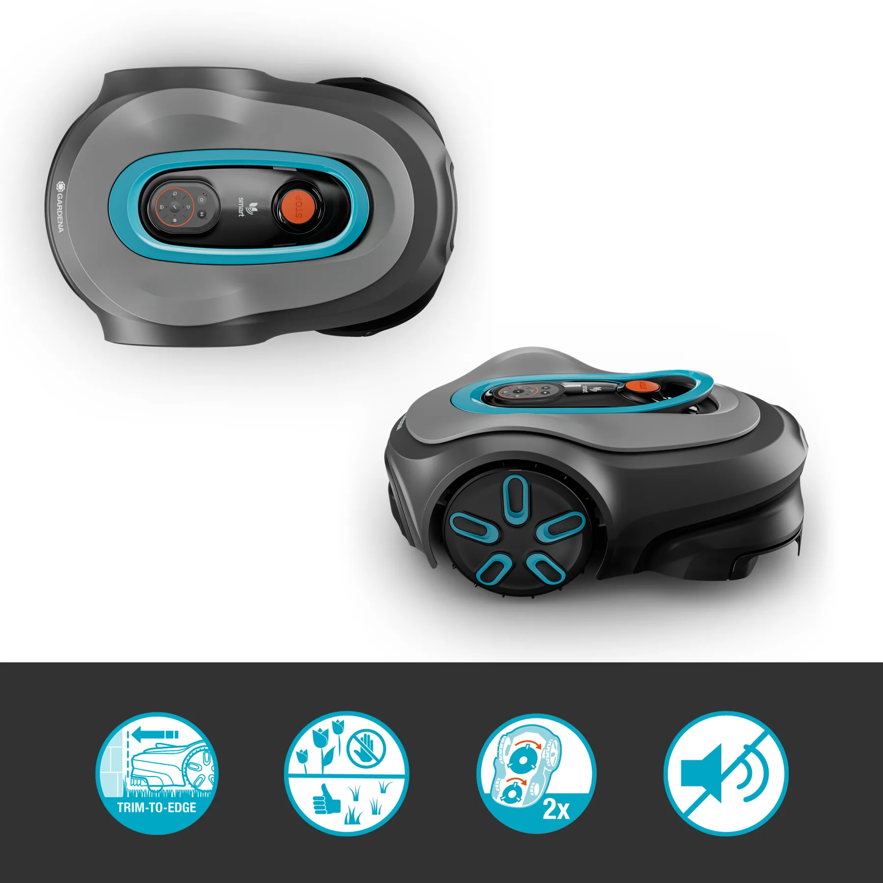 Smart SILENO max 1500 m², robotic lawn mower