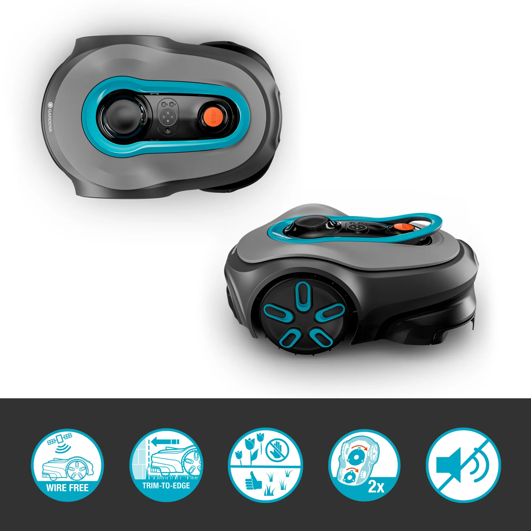 smart SILENO free 600 m², robotic lawn mower