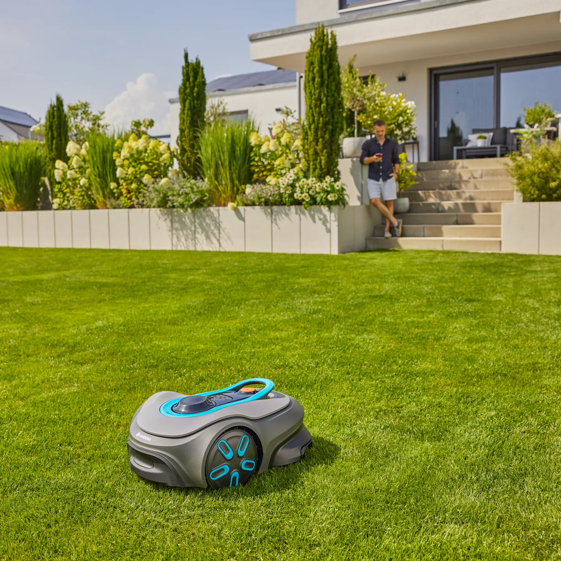 Smart SILENO free 800 m², robotic lawn mower