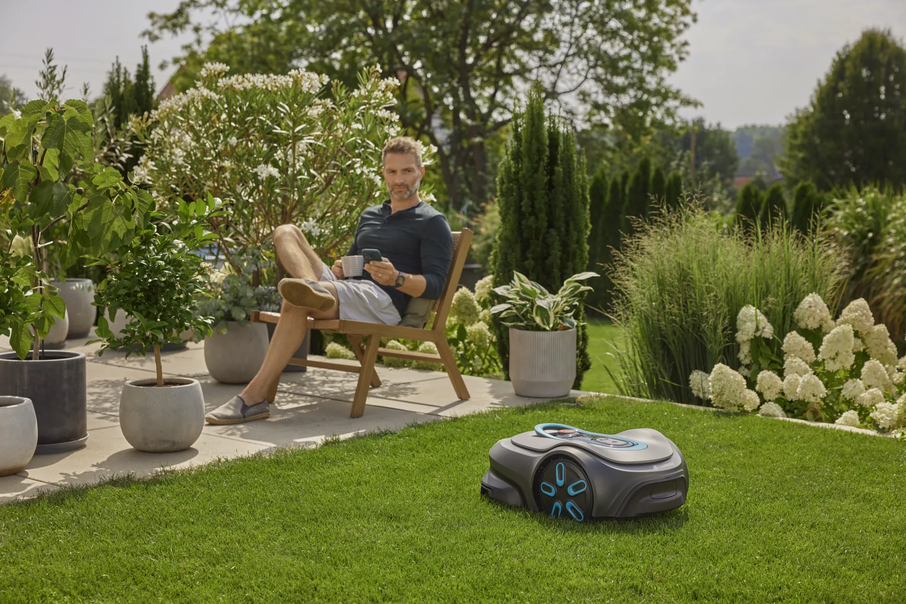 smart SILENO max 1000 m², robotic lawn mower
