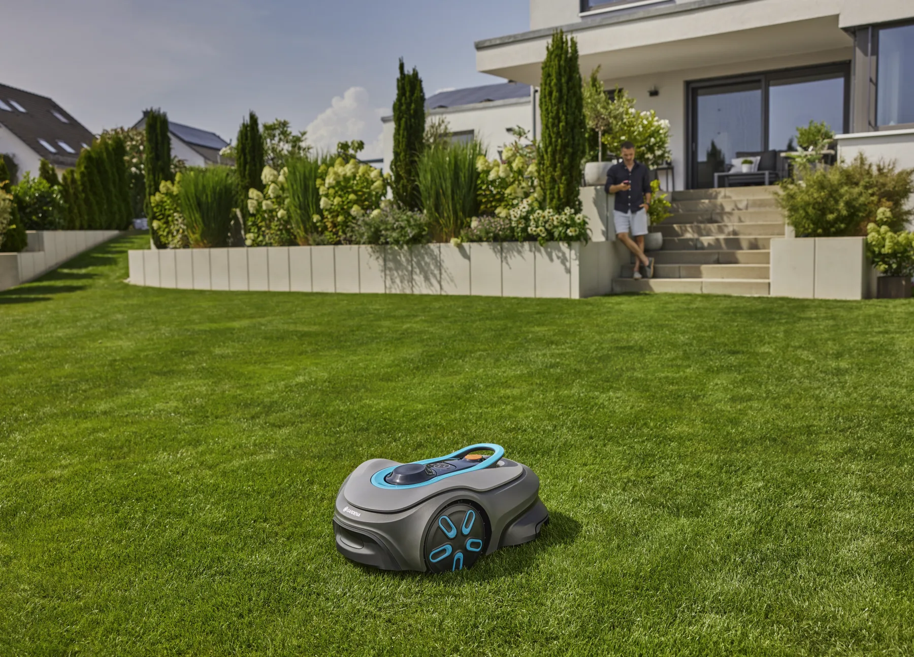 smart SILENO free 700 m², robotic lawn mower