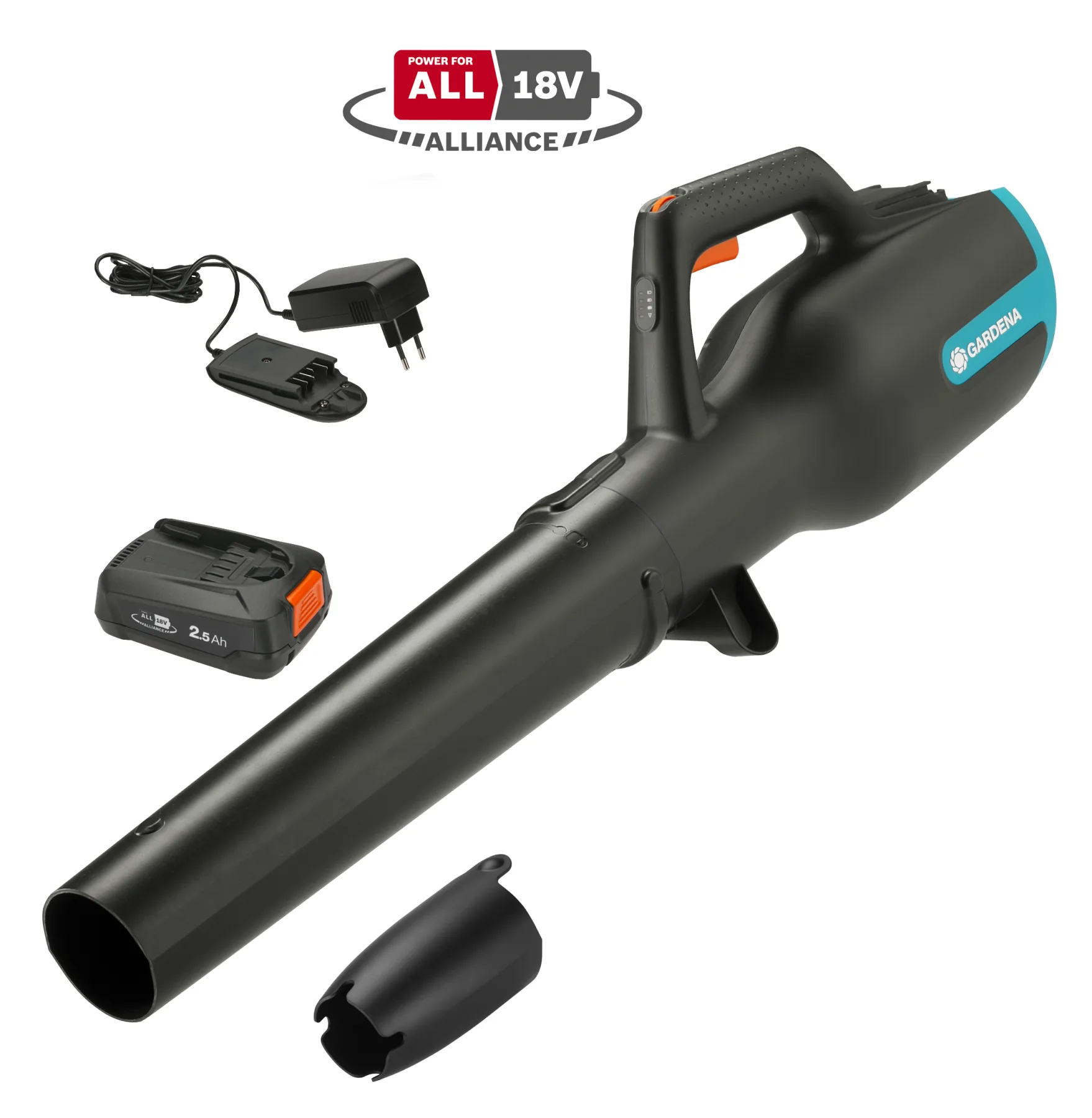 Akumulátorový foukač PowerJet 18V P4A set