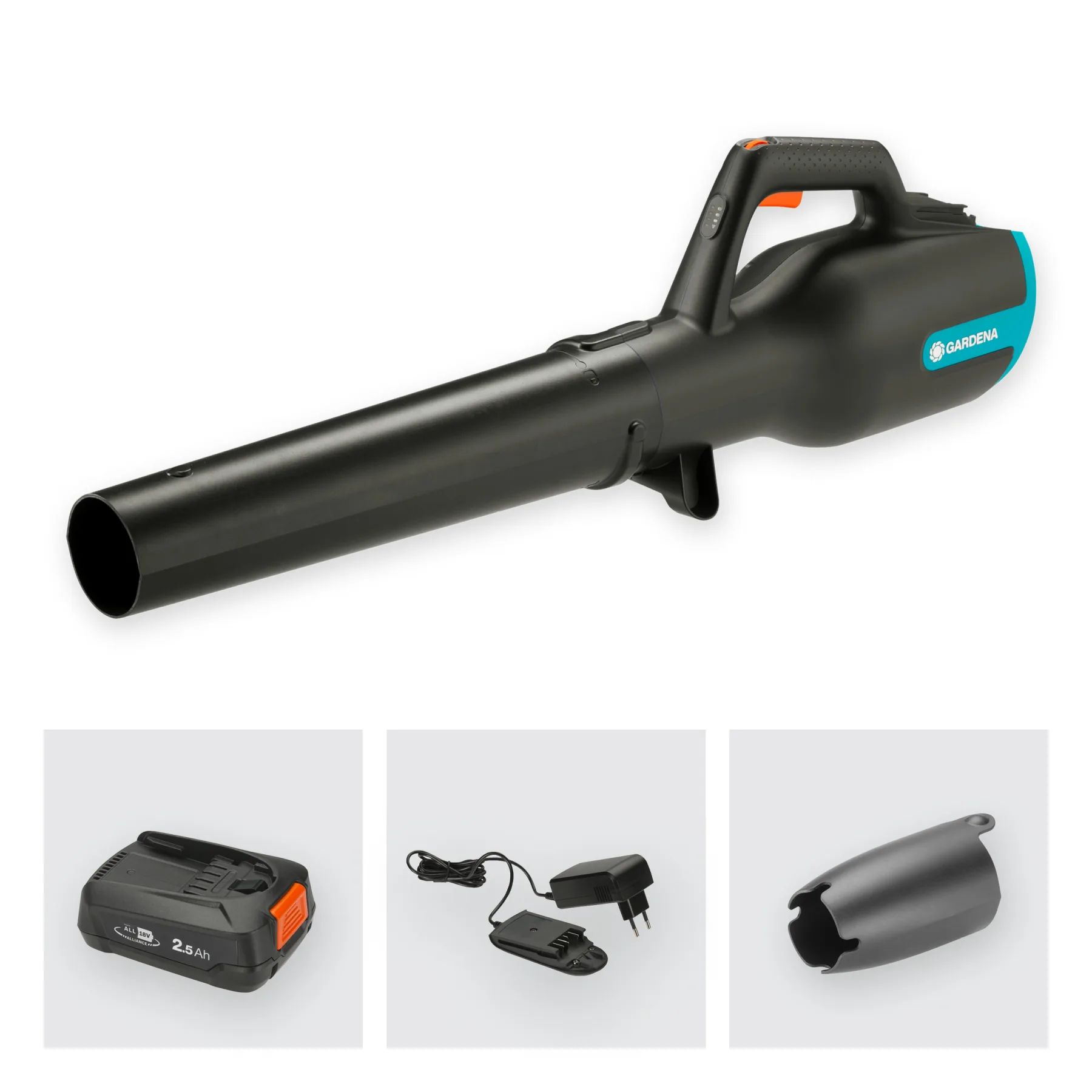 Akumulátorový foukač PowerJet 18V P4A set