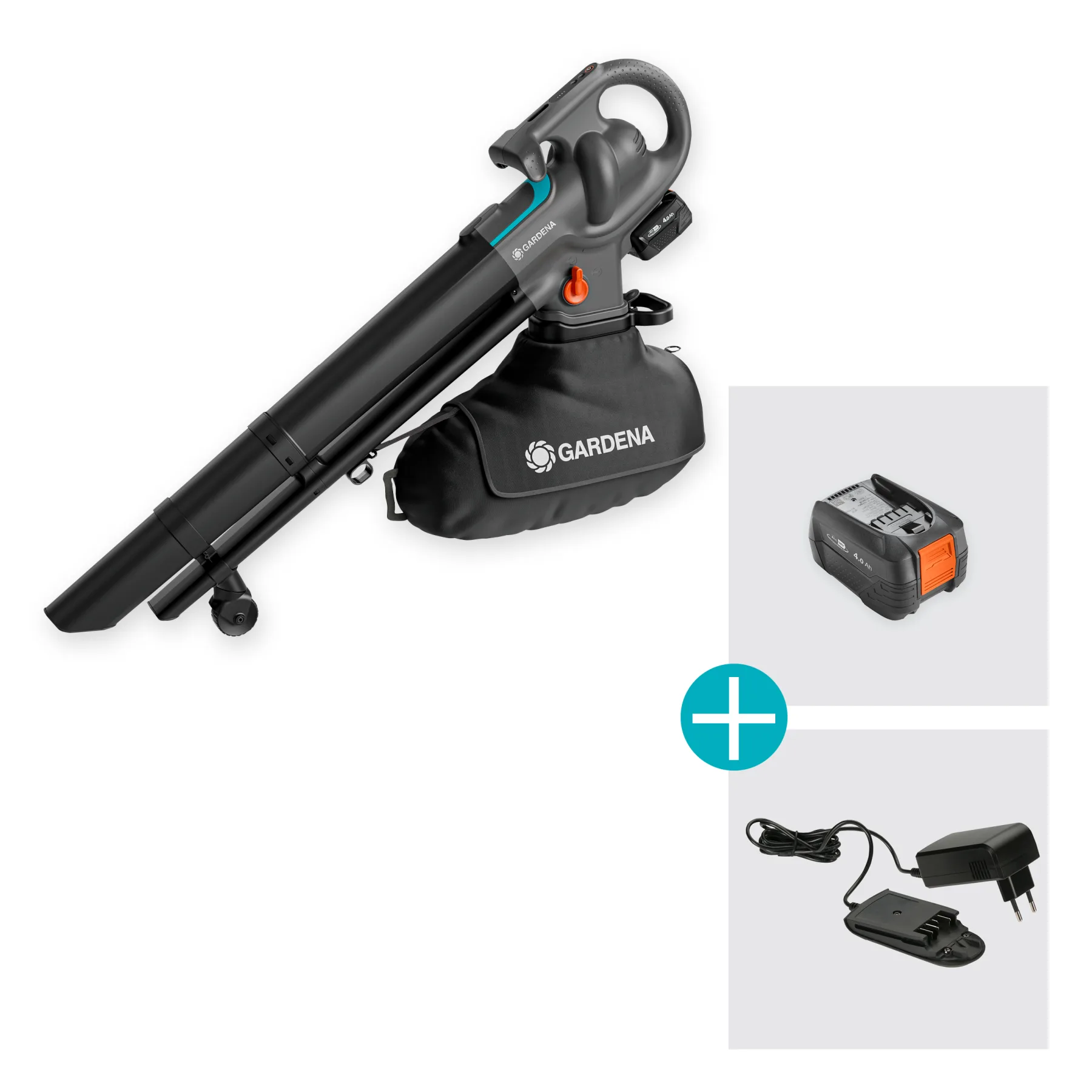 Akumulátorový vysavač/foukač PowerJet Collect 18V P4A set