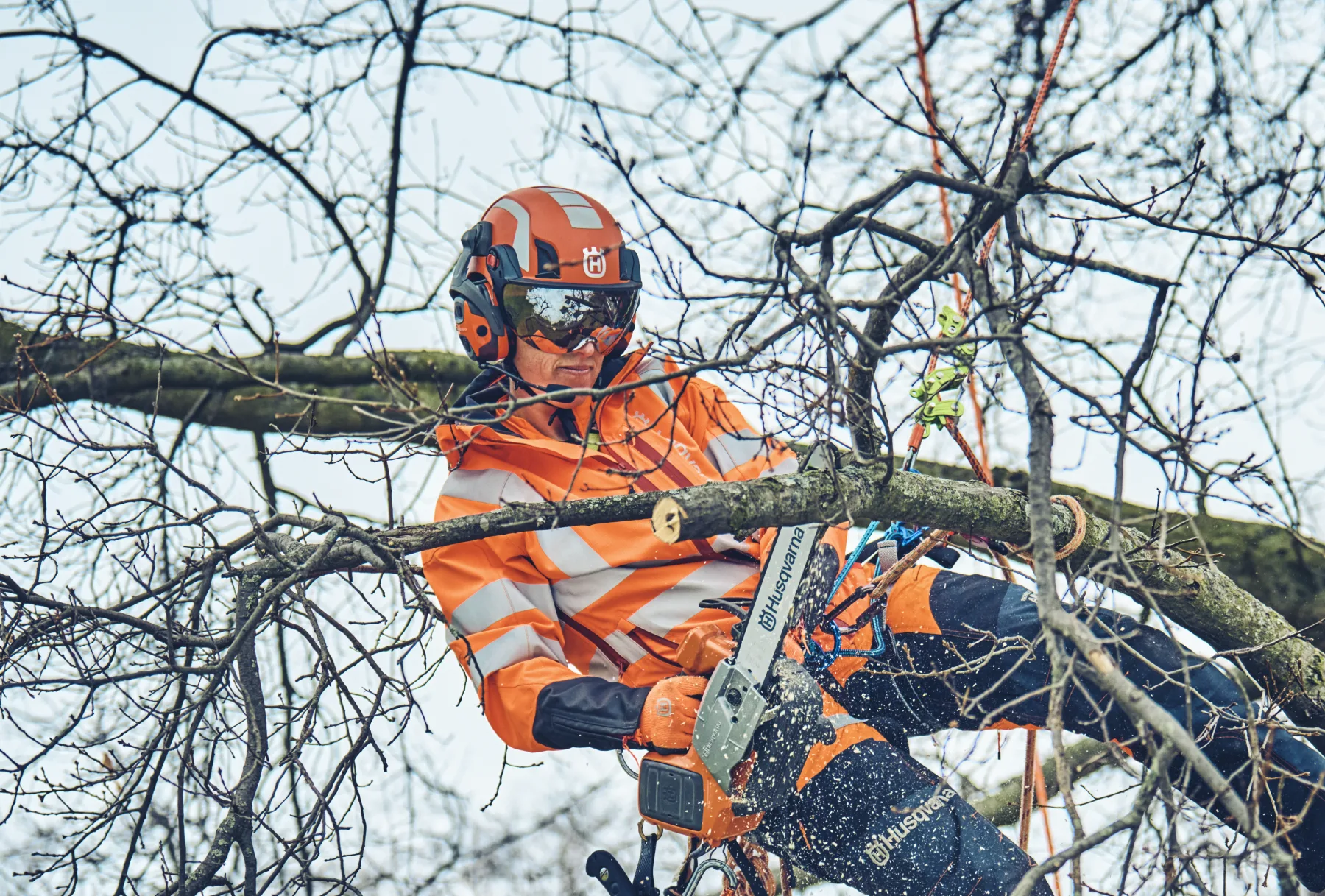 Chrániče sluchu Husqvarna X-COM Active, pro přilbu