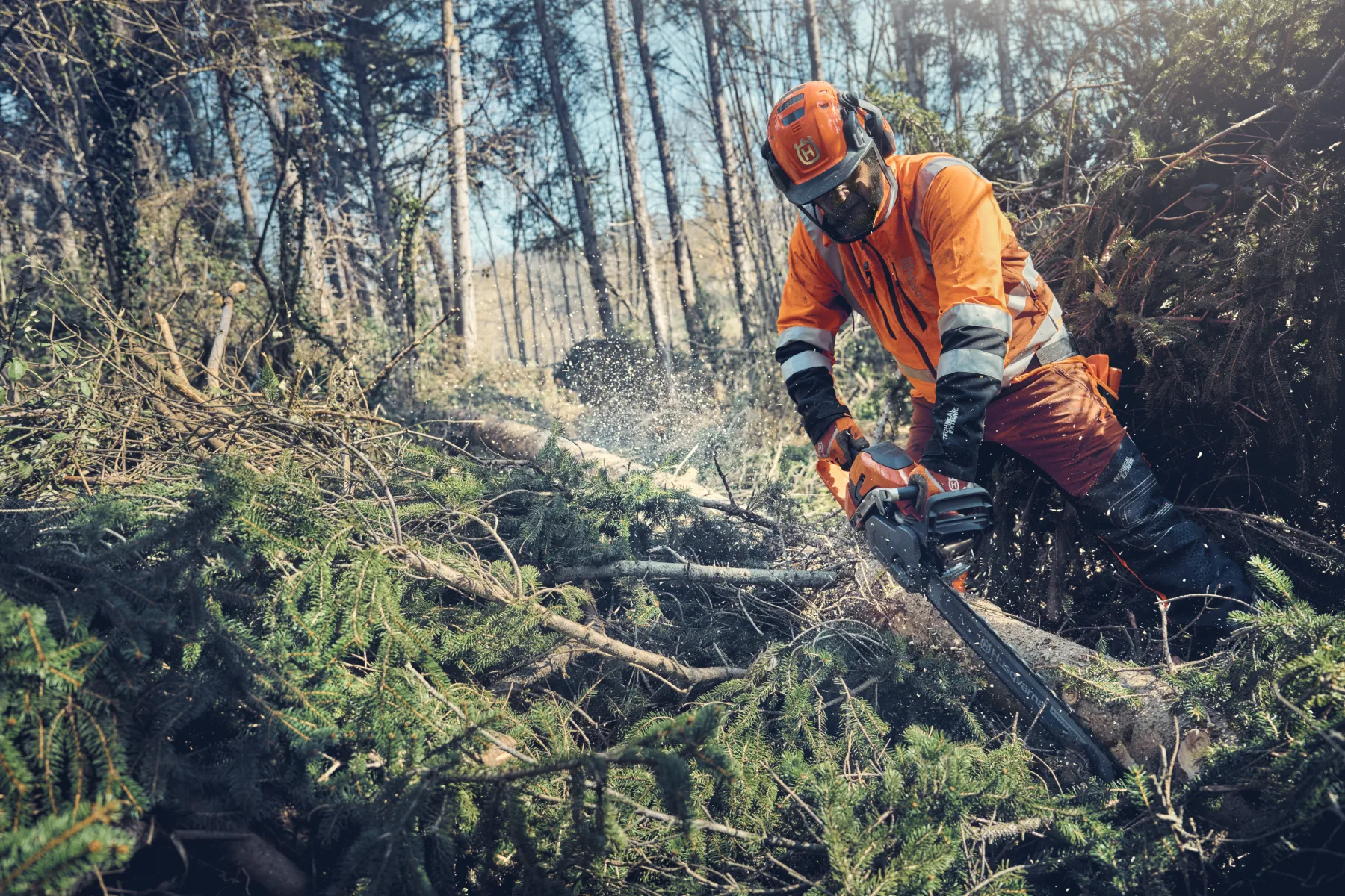 Kalhoty s protipořezovou ochranou Technical Extreme