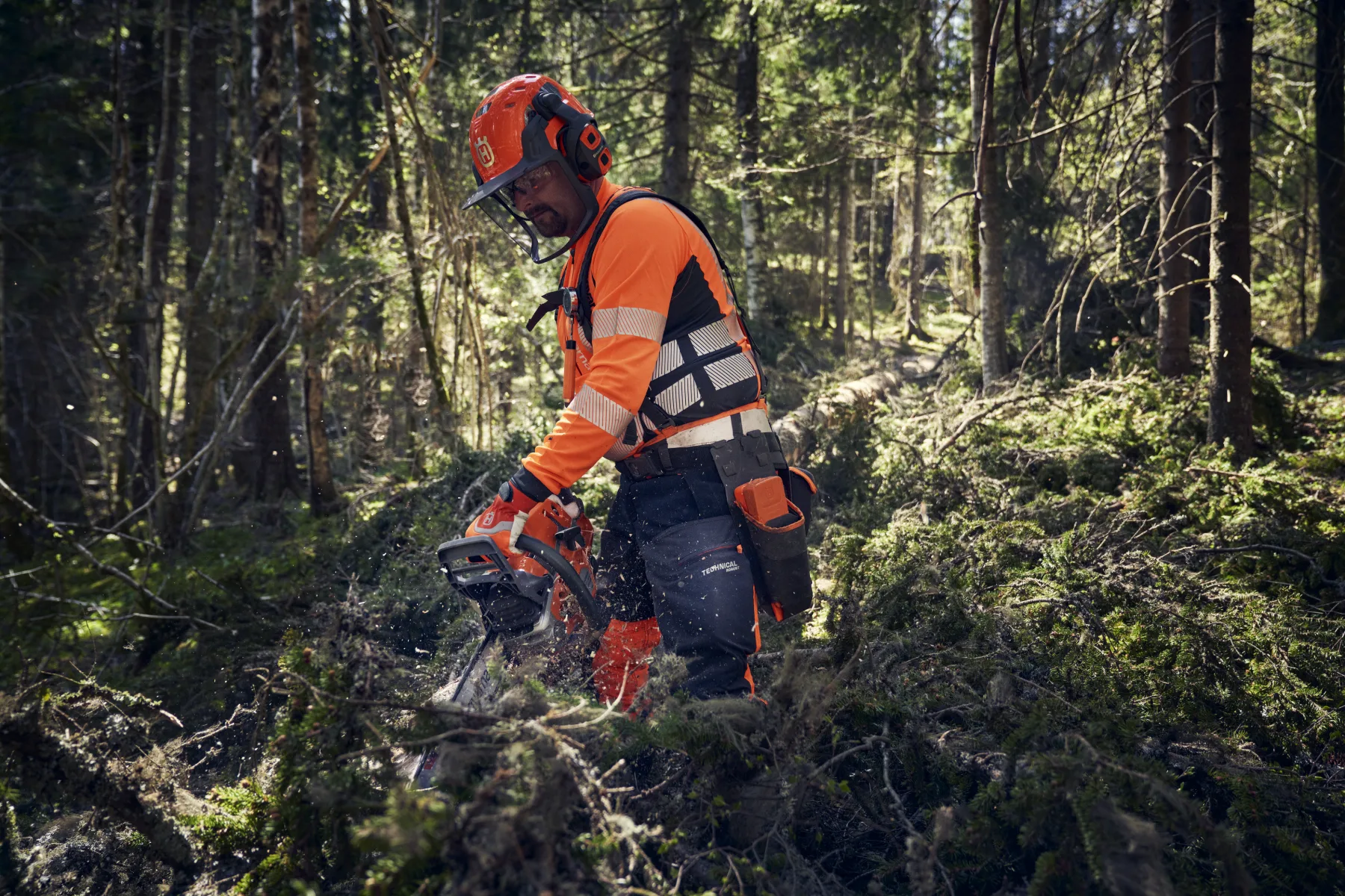 Kalhoty Technical Robust s protipořezovou ochranou