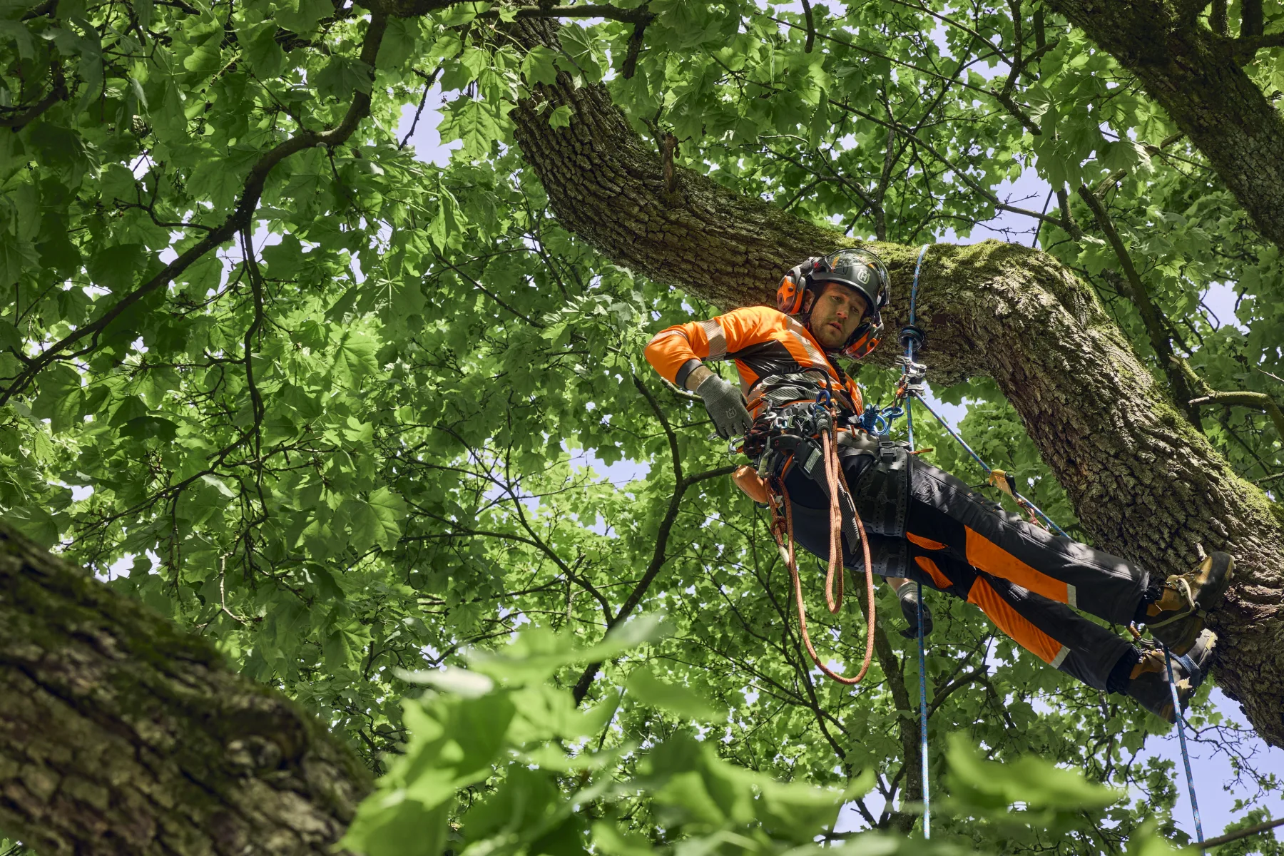 Protipořezové kalhoty Husqvarna Technical Extreme pro arboristy