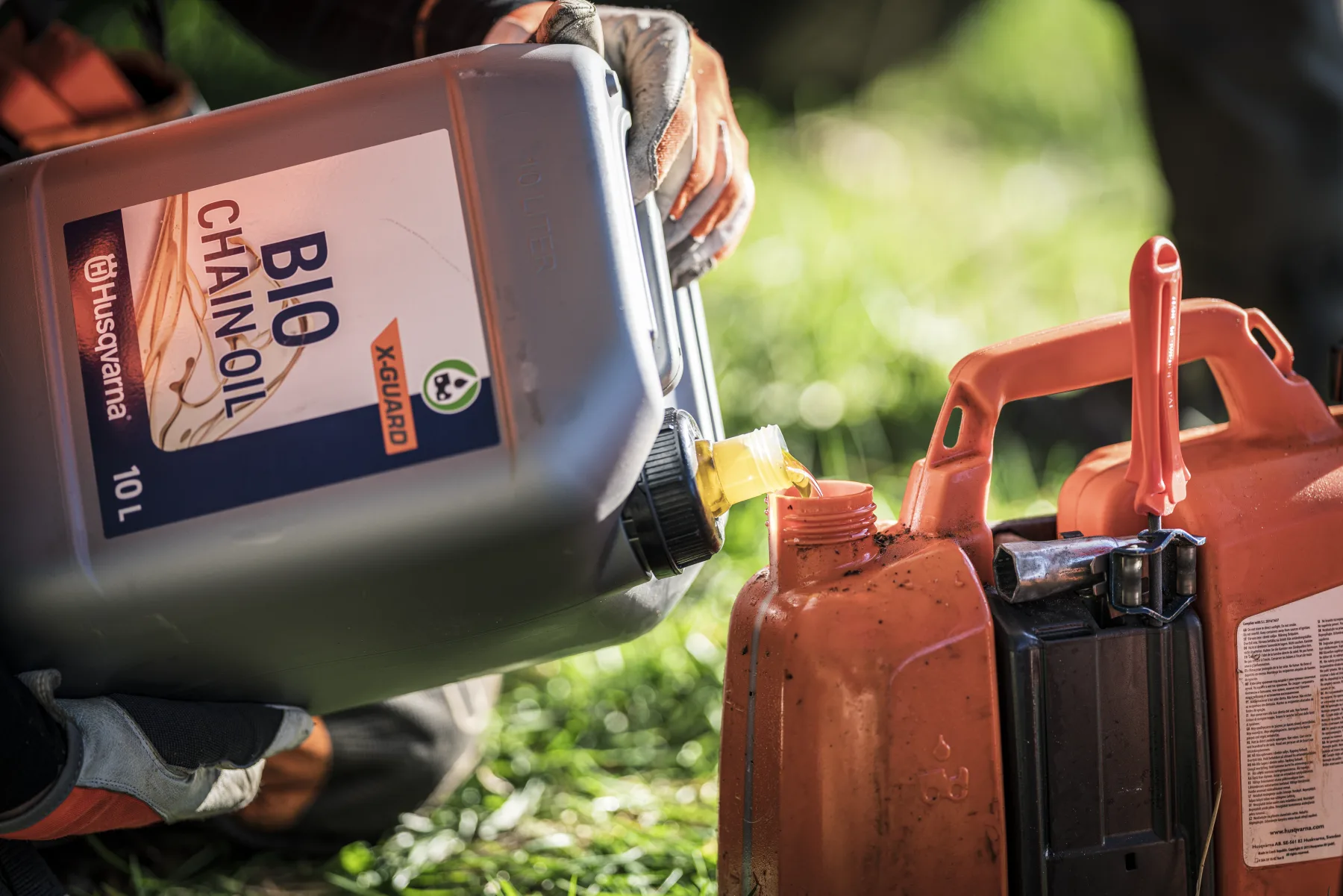 Olej X-Guard BIO Husqvarna na mazání lišty a řetězu