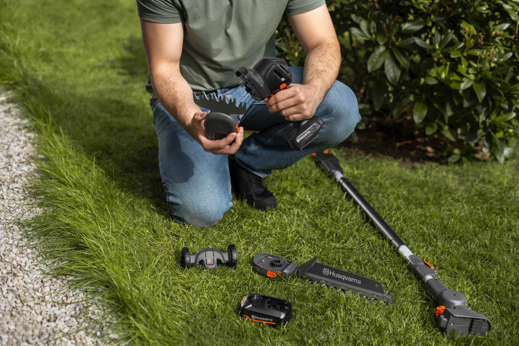 Husqvarna Aspire™ S20-P4A s akumulátorem a nabíječkou