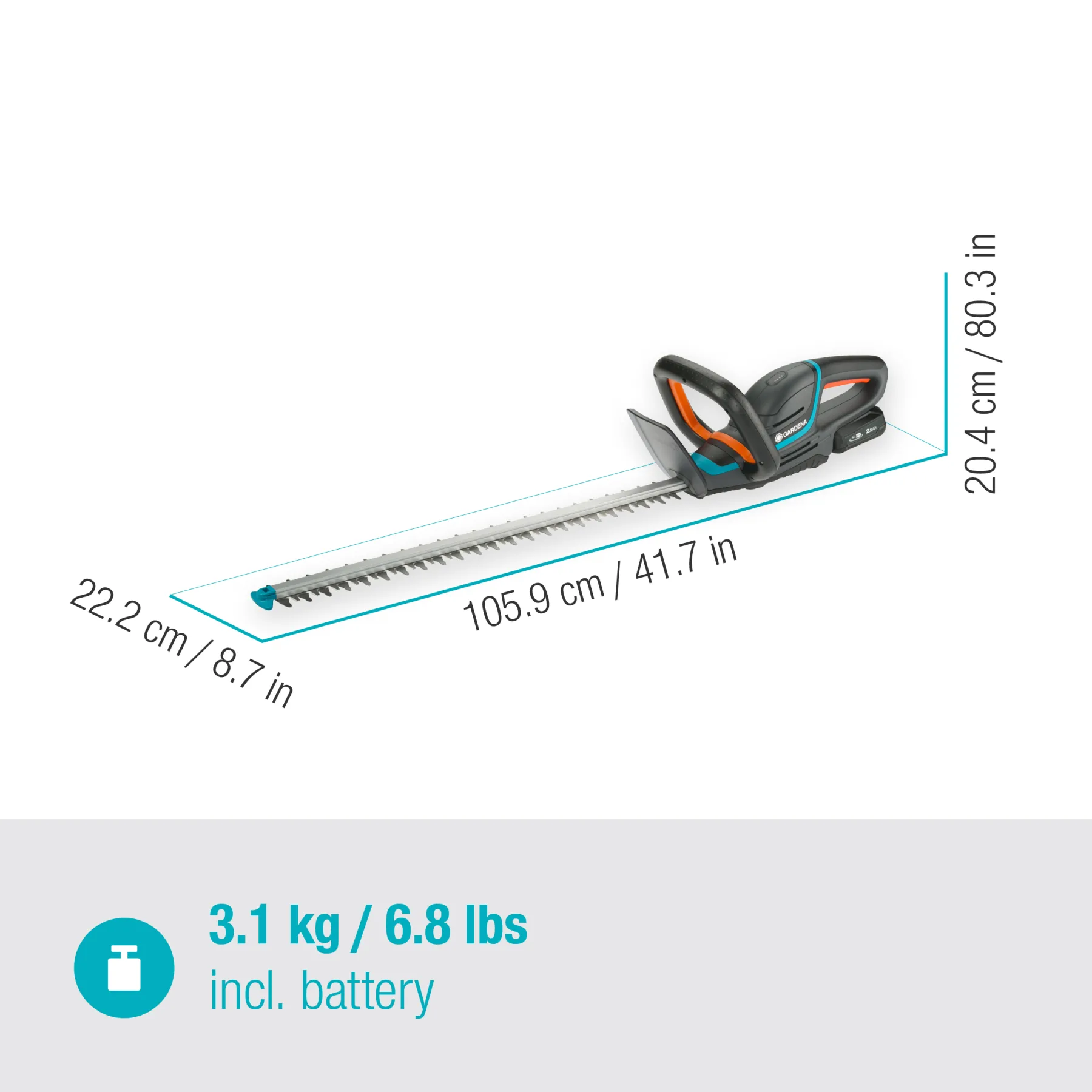 Akumulátorové nůžky ComfortCut 60/18V P4A set