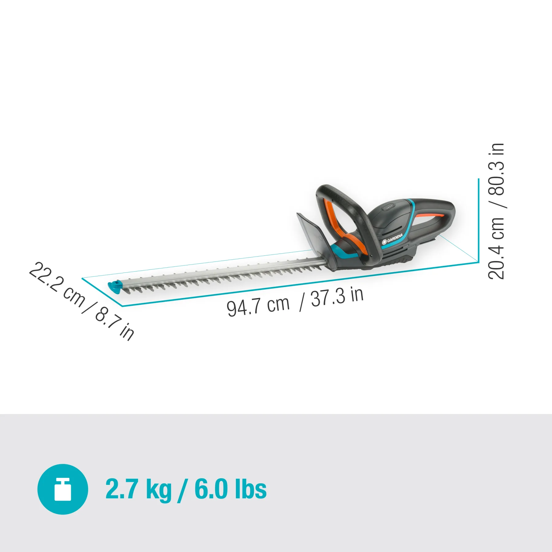 Akumulátorové nůžky na živý plot ComfortCut 50/18V P4A solo