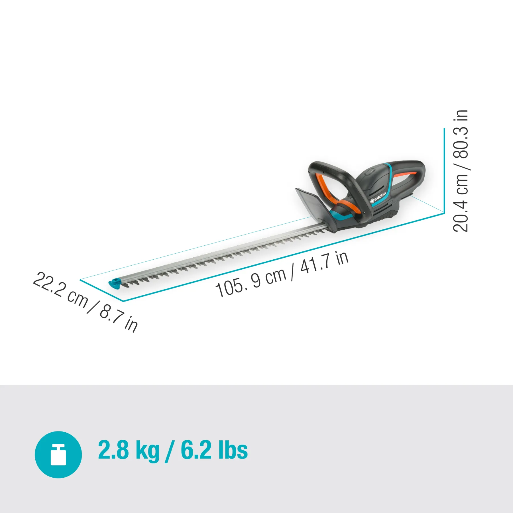 Akumulátorové nůžky na živý plot ComfortCut 60/18V P4A solo