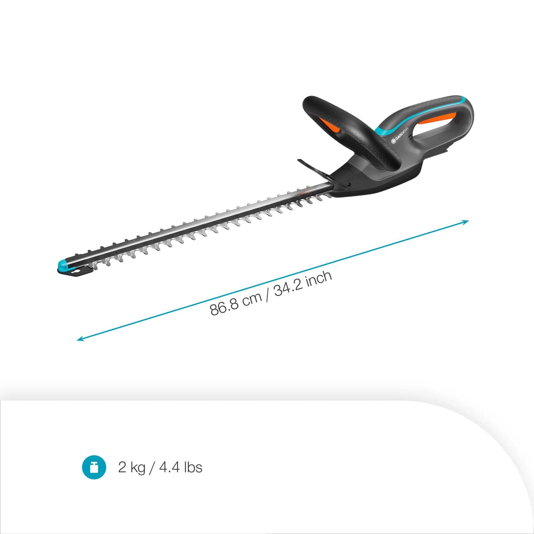 Akumulátorové nůžky na živý plot EasyCut 45/18V P4A solo