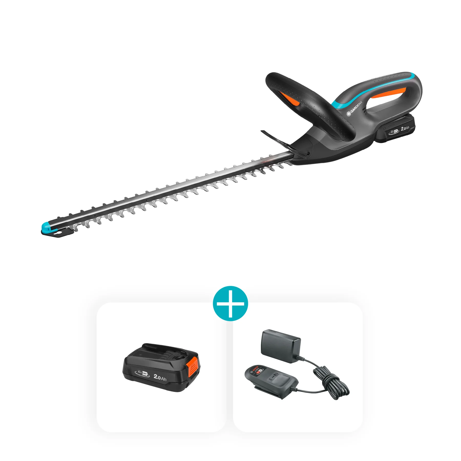 Akumulátorové nůžky na živý plot EasyCut 45/18V P4A set