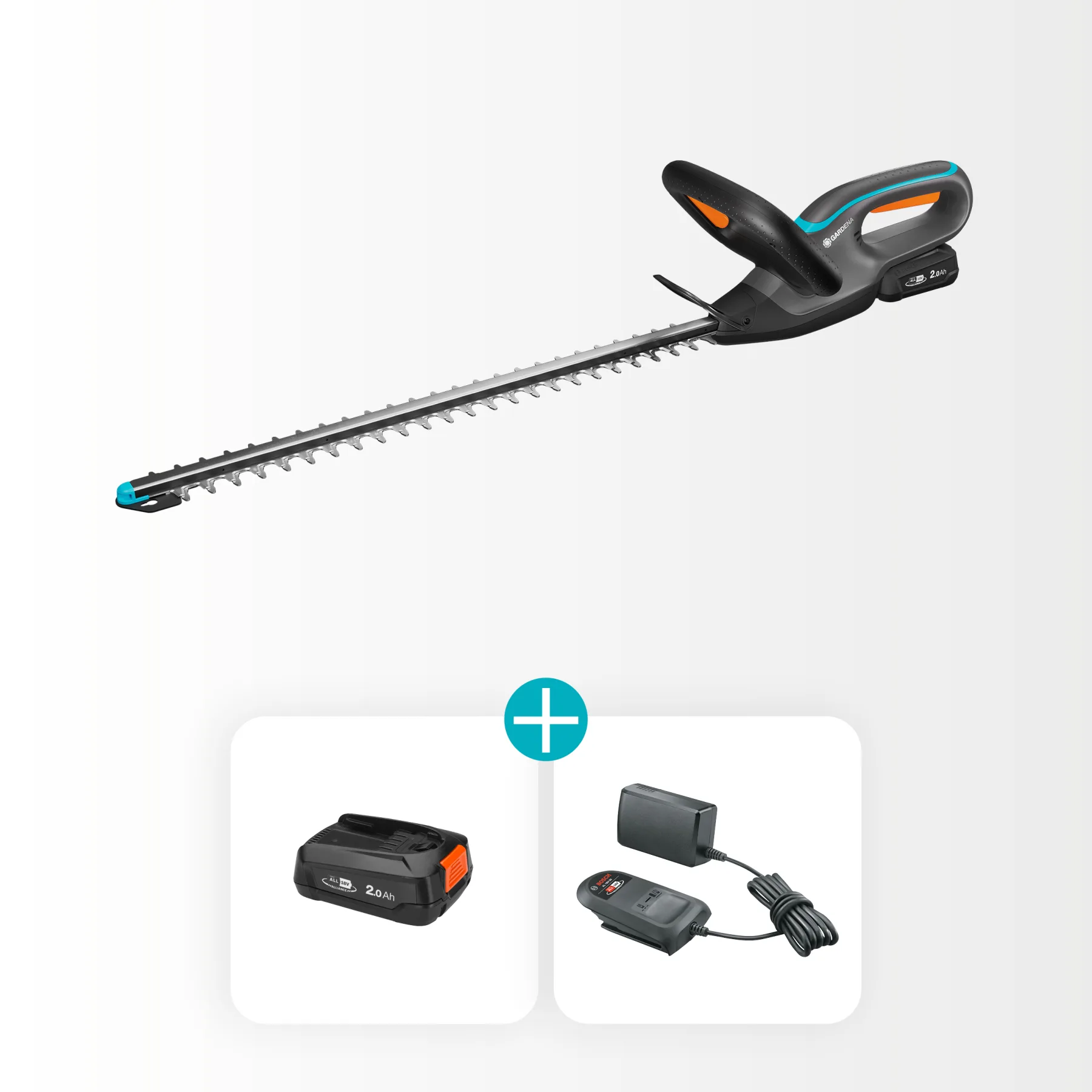 Akumulátorové nůžky na živý plot EasyCut 55/18V P4A set
