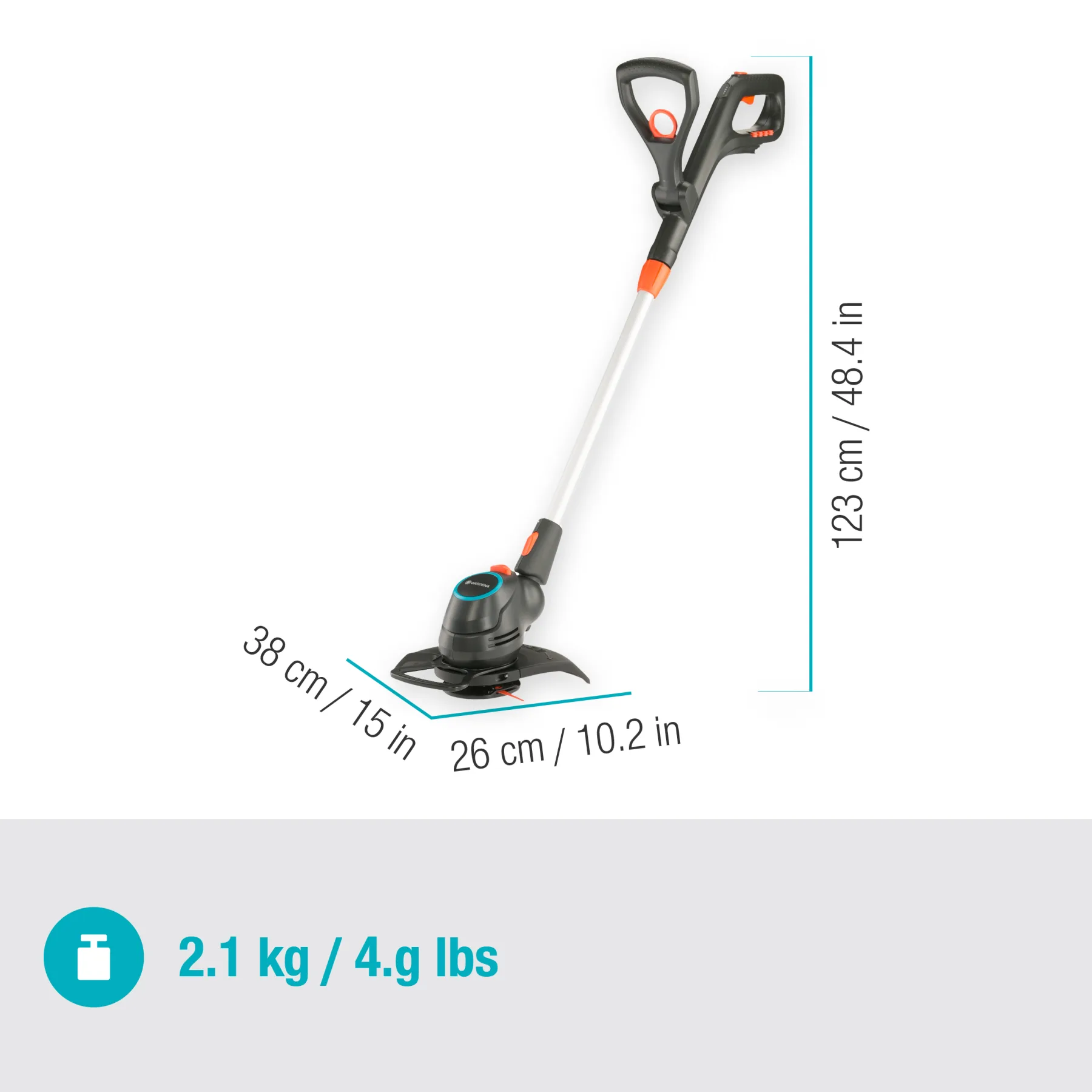 Akumulátorový vyžínač ComfortCut 23/18V P4A solo