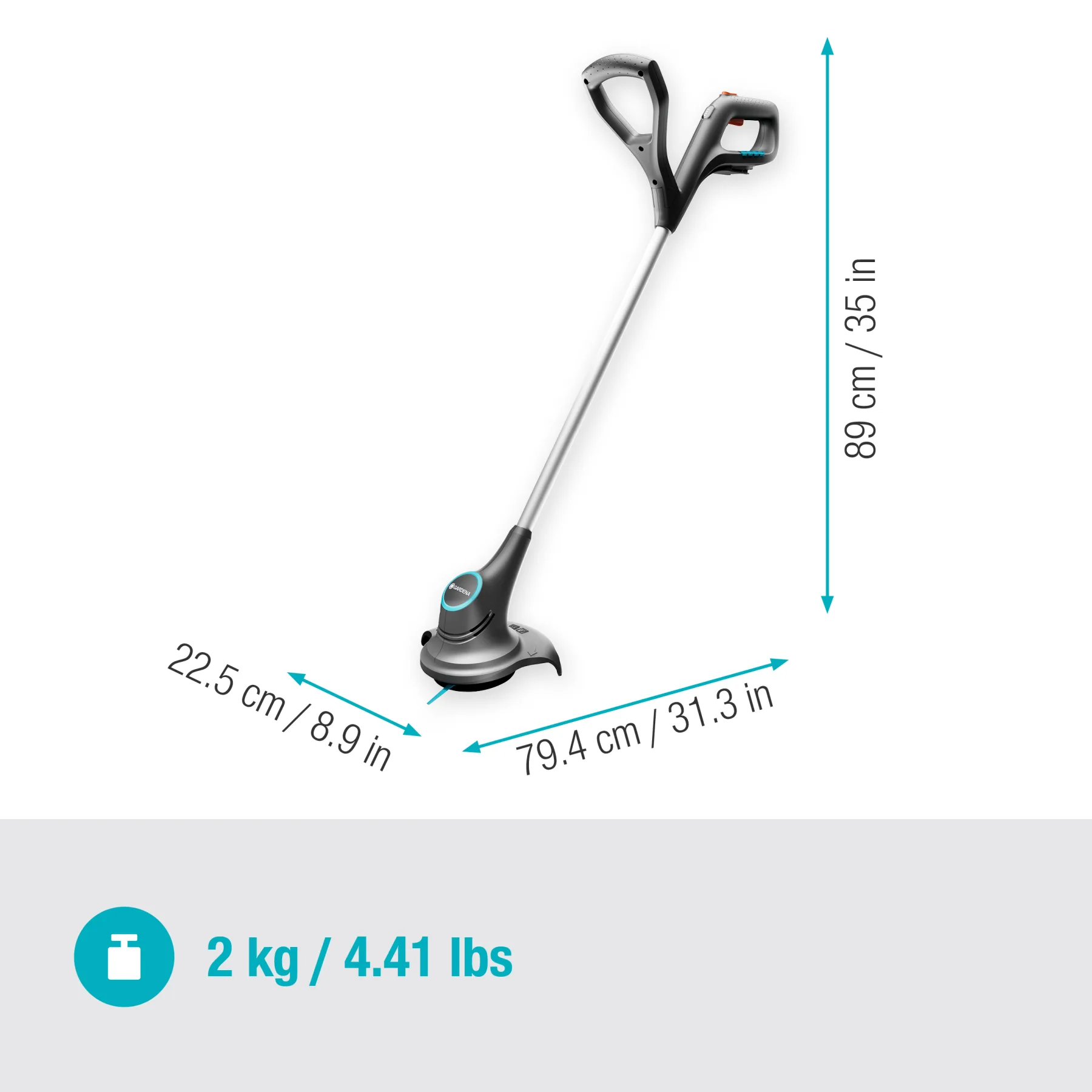 Akumulátorový trimmer SmallCut 23/18V - bez akumulátoru